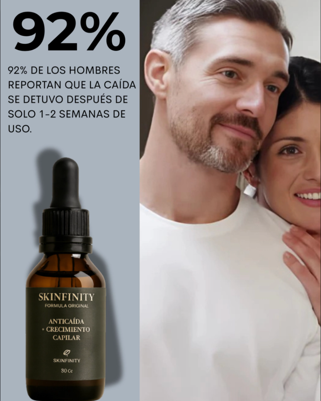 Serum anti-caida natural SKINFINITY by Nubixa