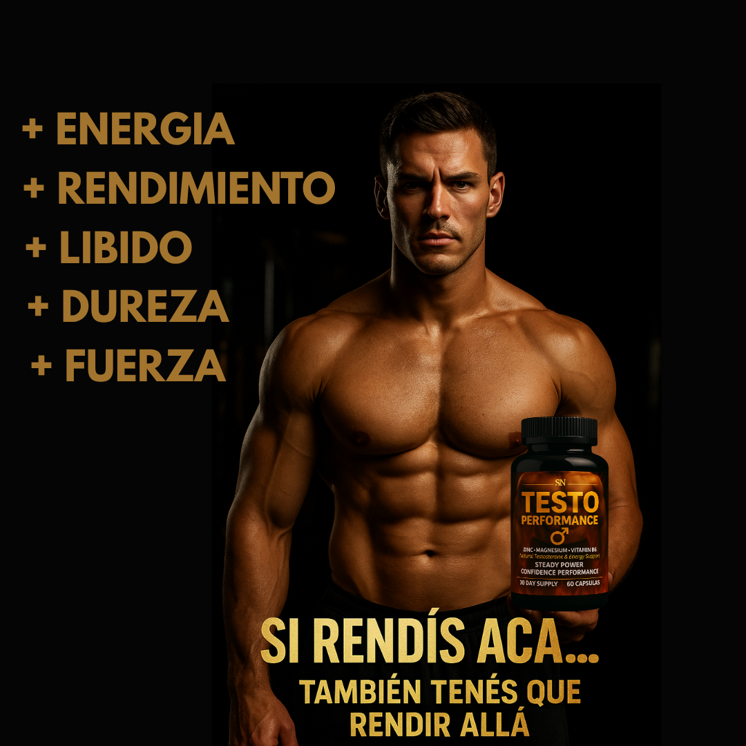 FLY NEW TESTO PERFORMANCE- N1 Libido Potencia Sexual Testobolic Genetic Sabor Neutro