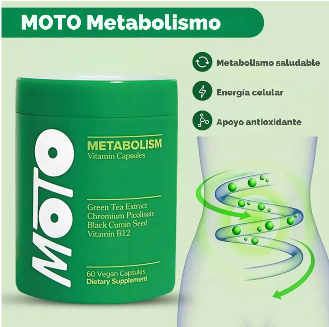MOTO – Acelerá tu Metabolismo y Quema Grasa en Solo 7 Días (Fórmula Natural)